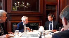 Sergio Massa junto a Jack Rosen.