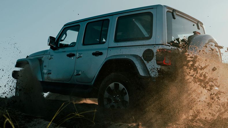 También se encuentra disponible para test drive el mítico Jeep Wrangler.