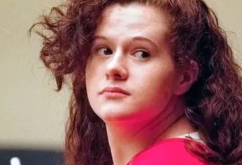 Christa Pike durante una audiencia para un nuevo juicio, el 12 de enero de 2001.
