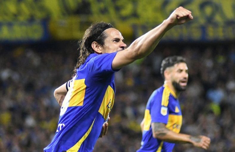 El delantero uruguayo metió su tercer gol en el campeonato.