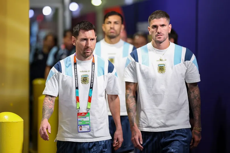 La previa de los jugadores de la Selecci&oacute;n argentina en la final del Mundial 2026.&nbsp;