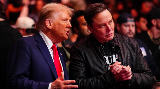 Donald Trump y Elon Musk.