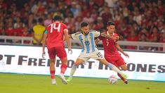 Argentina le ganó a Indonesia por 2-0 en Yakarta. Argentina le ganó a Indonesia por 2-0 en Yakarta.