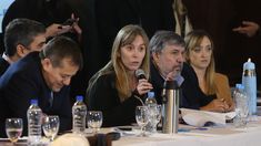 Mariano Recalde, Juliana Di Tullio, José Mayans y Anabel Fernández Sagasti.