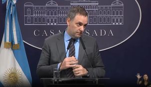 Manuel Adorni, vocero presidencial.&nbsp;