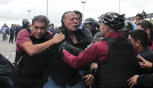 Berni denunciará a los colectiveros que lo agredieron