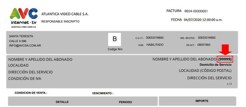 Cómo puedo pagar una factura vencida de Atlántica Video Cable SA.