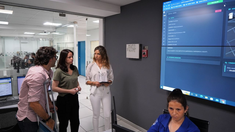 Soledad Martínez, presentó la nueva Plataforma deViolencia de Género, acompañada de la secretaria de Desarrollo Social,Antonella Del Prete, y el secretario de Seguridad, Juan José Benítez.