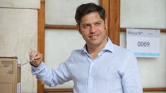 Kicillof votó en La Plata.