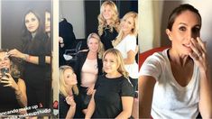 Las famosas argentinas maquillándose para el casamiento de Messi y Antonella Las famosas argentinas maquillándose para el casamiento de Messi y Antonella