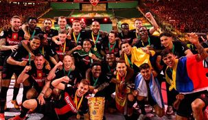 Bayer Leverkusen de Exequiel Palacios ganó su primera Supercopa de Alemania de la historia