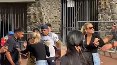 La novia del Toto Salvio amenazó a los hinchas de Pumas.