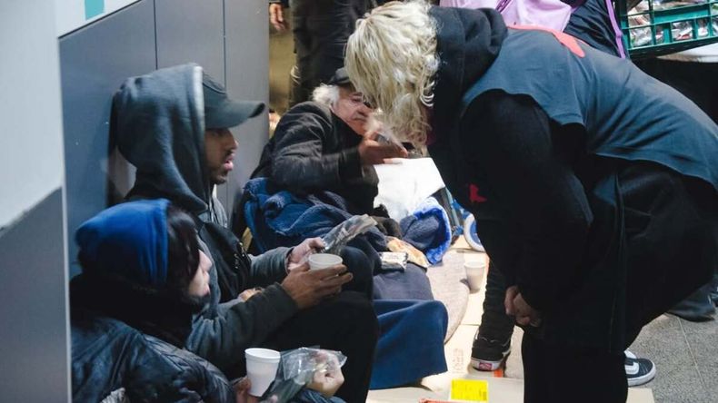 Se calcula que entre 10.000 y 12.000 personas están en situación de calle en CABA.