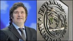 Milei negocia un crédito con el FMI.