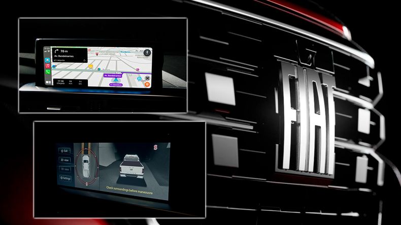 Fiat presentó a la Titano hace unos meses con un par de imágenes.