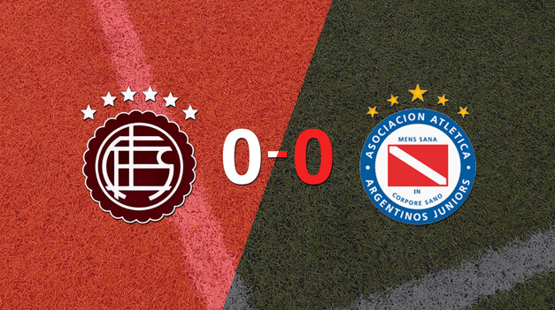 lanus y argentinos juniors no se hicieron dano y empataron sin goles