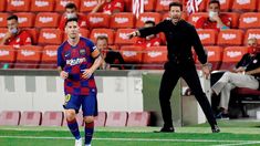 Simeone llenó de elogios a Messi. Simeone llenó de elogios a Messi.