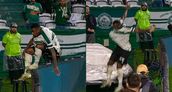 El defensor brasileño Jacy Maranhao protagonizó un insólito blooper en el Brasileirao.&nbsp;