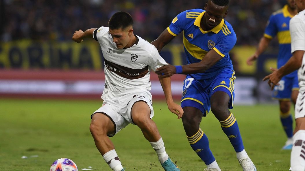 Boca le ganó a Platense por la Liga Profesional.