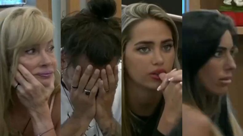 Los hermanitos no pudieron ocultar su frustración tras la eliminación de Hernán.