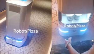 Los argentinos que pidieron una pizza a la habitación de un hotel en China y se sorprendieron por cómo la entregaron. Los argentinos que pidieron una pizza a la habitación de un hotel en China y se sorprendieron por cómo la entregaron.