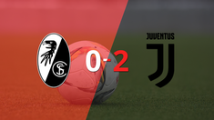con un marcador 2 a 0, juventus derroto a friburgo y quedo en cuartos de final