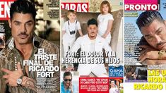 La repentina muerte de Fort, tema excluyente en las revistas de esta semana La repentina muerte de Fort, tema excluyente en las revistas de esta semana