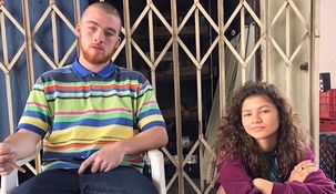 Zendaya era muy cercana a Angus Cloud y se mostró muy dolida.