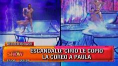 Jésica Cirio, acusada de plagiar el aquadance de Paula Chaves Jésica Cirio, acusada de plagiar el aquadance de Paula Chaves