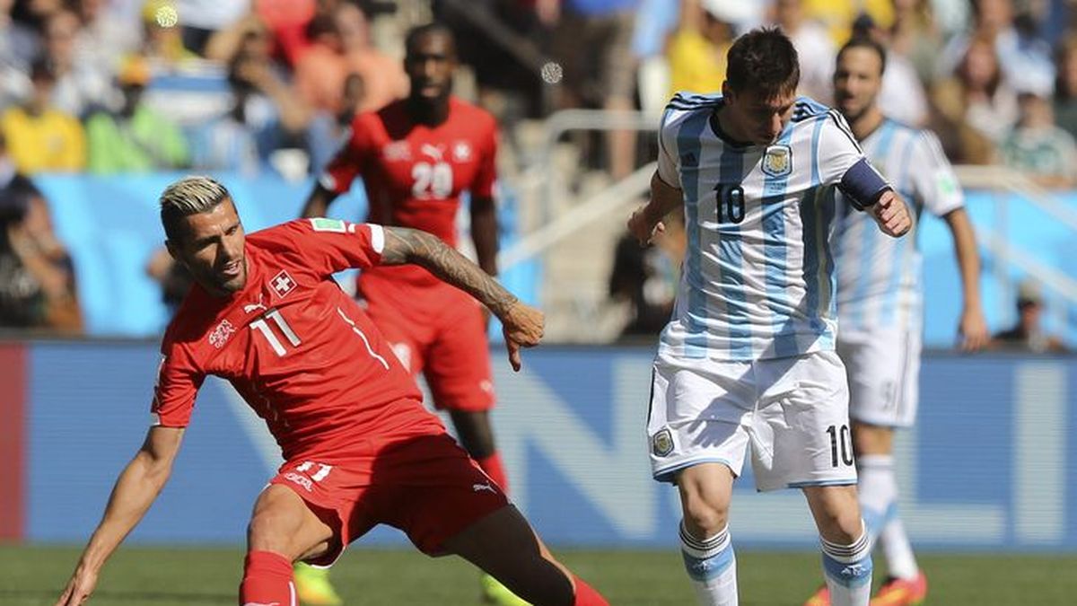ArgentinaSuiza paralizó la televisión con picos de más de 69 puntos de