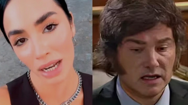 Lali Esposito lanzó una indirecta contra Milei