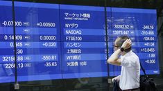 Caída de las bolsas de Asia tras el aumento del barril de petróleo. Caída de las bolsas de Asia tras el aumento del barril de petróleo.