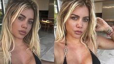 Wanda Nara lució una microbikini furor en las redes. Wanda Nara lució una microbikini furor en las redes.