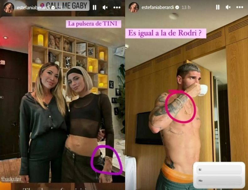 El sorpresivo indicio de Tini y De Paul sobre su futuro.