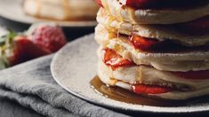 Los pancakes pueden acompañarse con todo tipo de toppings. Los pancakes pueden acompañarse con todo tipo de toppings.