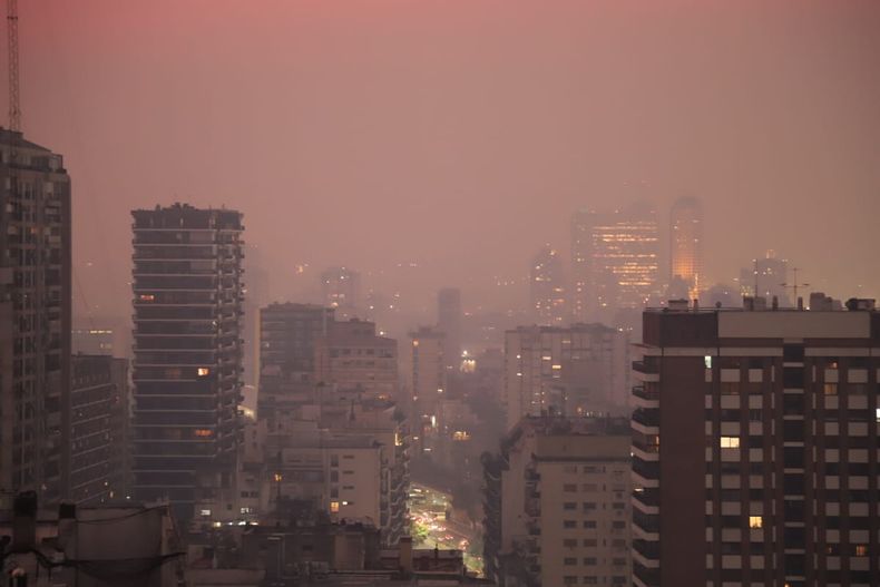 Humo en la Ciudad.
