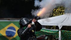La Policía Militar fue autorizada a despejar los bloqueos en Brasil. La Policía Militar fue autorizada a despejar los bloqueos en Brasil.