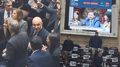 Denuncian un acuerdo entre el peronismo y el oficialismo para hacer caer la sesión en Diputados.