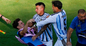 Gavi habló sobre su pelea con Leandro Paredes.&nbsp;