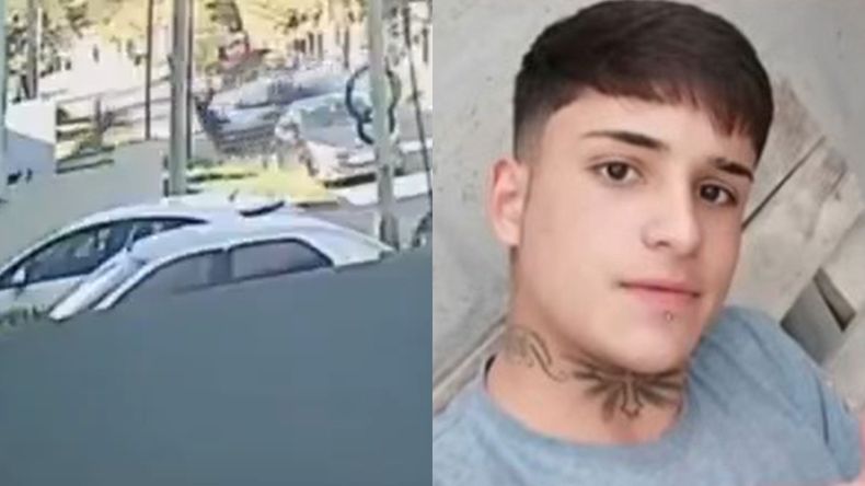 Kevin Martínez fue agredido brutalmente por un comerciante cuando estaba en el suelo tras el choque