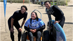 Una figura del surf adaptado de nuestro país ¿Quién es?