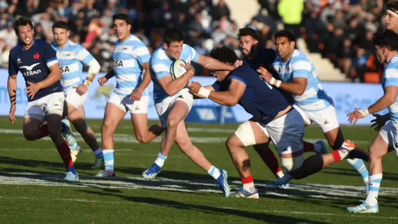 La Selección de Francia de rugby jugaron un test match frente a Los Pumas, el pasado sábado.