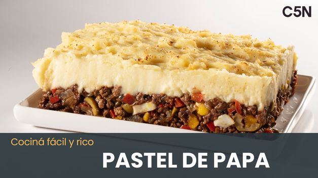 Receta de pastel de papa