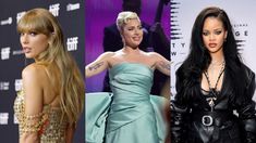 Taylor Swift, Lady Gaga y Rihanna, las favoritas en el premio. Taylor Swift, Lady Gaga y Rihanna, las favoritas en el premio.