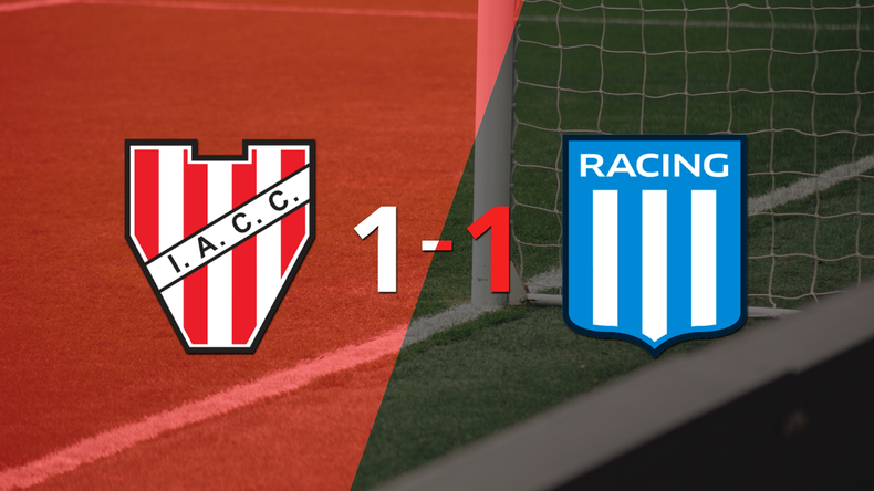 Instituto logró sacar el empate de local frente a Racing Club