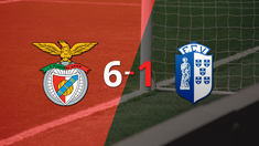 david neres impulso la victoria de benfica frente a vizela con dos goles