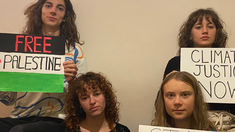 Greta Thunberg publicó un mensaje en apoyo a Palestina y Gaza, y el Gobierno israelí la cruzó. Greta Thunberg publicó un mensaje en apoyo a Palestina y Gaza, y el Gobierno israelí la cruzó.