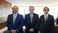 Alberto Fernández confirmó que el CAF desembolsará 740 millones de dólares para infraestructura. Alberto Fernández confirmó que el CAF desembolsará 740 millones de dólares para infraestructura.