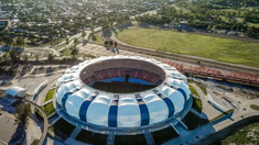 El escenario de la final. El escenario de la final.