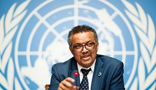 Tedros Adhanom Ghebreyesus. titular de la OMS. Tedros Adhanom Ghebreyesus. titular de la OMS.